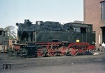 Lok 6 wurde am 05.01.1949 von Krupp an die Klöckner-Bergbau Königsborn-Werne AG, Unna-Königsborn, ausgeliefert. 1970 wurde sie in RAG D-779 umgezeichnet und 1974 abgestellt. (19.10.1969) <i>Foto: Wolfgang Bügel</i>