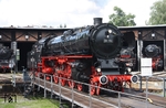01 150 in ihrer vorläufigen neuen Heimat, dem Süddeutschen Eisenbahnmuseum Heilbronn. (25.05.2013) <i>Foto: Matthias Sattler</i>