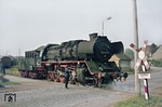50 3640 (die ehemalige 50 154) auf dem Weg ins RAW Stendal. (30.08.1976) <i>Foto: Wolfgang Bügel</i>