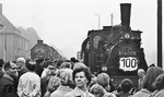 Sonderzüge anlässlich der Feierlichkeiten zum 100 jährigen Streckenjubläum Chemnitz - Aue. (21.09.1975) <i>Foto: Burkhard Wollny</i>