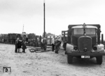 Am Vorabend des Zweiten Weltkriegs werden getarnte Wehrmachtsverbände an der Grenze zu Polen auf Eisenbahnwagen verladen. (08.1939) <i>Foto: RVM (Schuster)</i>