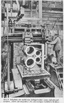 Behobeln der seitlichen Auflageflächen eines Zylinders. (1913) <i>Foto: Hanomag, Slg. Johannes Glöckner</i>