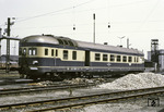 Die Reihe 5046 waren die ersten von Simmering-Graz-Pauker (SGP) produzierten Nahverkehrstriebwagen der Nachkriegszeit bei den Österreichischen Bundesbahnen. Ähnlich wie bei der DB mit dem Schienenbus, sollten sie auf Nebenbahnen einen wirtschaftlicheren Betrieb als die Dampftraktion gewährleisten. 5046.02 wurde in der Zfst St. Pölten vom Fotografen erwischt. (26.07.1969) <i>Foto: Will A. Reed</i>