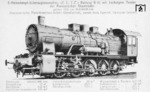 Die pr. G 10 (Baureihe 57.10) "5494 Saarbrücken" in einer Werbepostkarte von HANOMAG. (1918) <i>Foto: Hanomag, Slg. Johannes Glöckner</i>