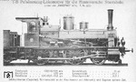 1-B Personenzug-Lokomotive "286 Hannover" für die Hannoversche Staatsbahn. (1874) <i>Foto: Hanomag, Slg. Johannes Glöckner</i>