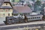 Die 1890 gebaute 97.201 im Bahnhof Vordernberg Markt. (07.1974) <i>Foto: Will A. Reed</i>