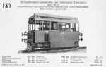 Dieses Unikum mit Doppelpuffereinrichtung lieferte HANOMAG als Lok 8 für die Uetersener Eisenbahn in Schleswig-Holstein. (1910) <i>Foto: Hanomag, Slg. Johannes Glöckner</i>