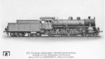 Die Firma HANOMAG war auch 1914 am Bau zahlreicher S 10-Lok beteiligt. Auf dem Prospekt ist Lok "1012 ELBERFELD" mit der Fabriknummer 7192 abgebildet. Sie gelangte als Waffenstillstandslok nach Belgien und lief dort als SNCB 6012. (1914) <i>Foto: Hanomag, Slg. Johannes Glöckner</i>