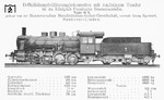 "4957 Hannover", spätere 55 2740, als Werbemodel für HANOMAG. (1913) <i>Foto: Hanomag, Slg. Johannes Glöckner</i>