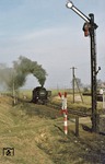 99 1758 fährt mit P 14184 nach Bertsdorf ein. (29.03.1978) <i>Foto: Wolfgang Bügel</i>