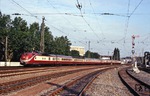 601 014/008 unterwegs als Alpen-See-Express Dt 13305 in Düsseldorf-Bilk. (25.08.1984) <i>Foto: Wolfgang Bügel</i>