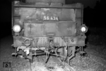 Die auflaufenden Wagen rissen bei 56 434 am Tender ebenfalls die Puffer ab. (07.1955) <i>Foto: A. Dormann, Slg. W. Löckel</i>