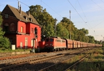 140 815, mittlerweile als Lok 163 in Diensten von RBH, mit einem leeren Kohlezug in Lintorf. (27.09.2013) <i>Foto: Wolfgang Bügel</i>