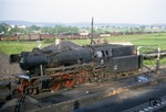 23 035 (Henschel, Baujahr 1954) restauriert im Bw Crailsheim, wo sie auch am 21.12.1972 ausgemustert wurde. (13.06.1968) <i>Foto: Robin Fell</i>