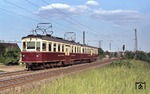 KBE ET 31 in Berzdorf auf dem Weg von Wesseling nach Brühl. (27.05.1977) <i>Foto: Peter Schiffer</i>
