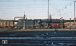Wasserhalt der Kasselaner 043 336 im Bahnhof Paderborn. (30.12.1972) <i>Foto: Joachim Bügel</i>