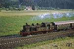 78 195 (Bw Aalen) unterwegs im Remstal bei Schwäbisch Gmünd. (11.06.1968) <i>Foto: Robin Fell</i>