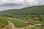 181 205 unterwegs mit IC 132 nach Luxembourg bei Pommern an der Mosel. (06.08.2014) <i>Foto: Joachim Bügel</i>