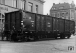 Der für Versuchszwecke gebaute Offs-Wagen 026, der dem Gattungsbezirk Göttingen zugeordnet wurde. (1949) <i>Foto: Helmut Först</i>