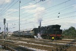 078 410 stellt in Böblingen ihren Zug bereit. (09.1970) <i>Foto: Tim Howerter</i>