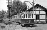 Tw 53 der Straßenbahn Ostrava (Ostrau) in Ostrau-Poruba. (21.07.1971) <i>Foto: Johannes Glöckner</i>