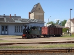 Bei den Feierlichkeiten zu "125 Jahre Schmalspurbahn Oschatz - Mügeln" war auch die neue IK 54 der Pressnitztalbahn im Einsatz. (04.06.2010) <i>Foto: Andreas Höfig</i>