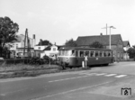 Tw 5 unterwegs in Tornesch. (09.1963) <i>Foto: Reinhard Todt</i>