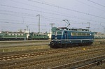 Illusteres Loktreffen mit 184 111, 104 021 und 141 061 im Bahnhof Rheine. (05.08.1978) <i>Foto: Wolfgang Bügel</i>
