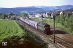145 177 verlässt mit N 4579 nach Seebrugg den Bahnhof Himmelreich. (23.05.1979) <i>Foto: Wolfgang Bügel</i>