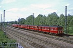 Vom Hauptbahnhof kommend fährt 465 009/006/005 zum Aw-Gelände. (25.05.1979) <i>Foto: Wolfgang Bügel</i>
