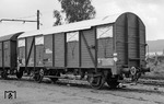 UIC-Standardwagen der Baureihe Gs der italienischen Staatsbahn Nr. 21 83 1 270 183. (09.1966) <i>Foto: Reinhard Todt</i>