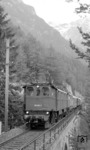 Mit einem Sonderzug ist 116 009 und ÖBB 1670.08 auf der Mittenwaldbahn zwischen Martinswand und Hochzirl unterwegs. (21.05.1978) <i>Foto: Frank Lüdecke</i>