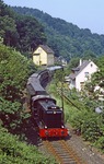 Der Sonderzug mit V 36 204 hat Wuppertal-Beyenburg erreicht. (10.06.1979) <i>Foto: Wolfgang Bügel</i>