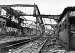 Ein Bild der Verwüstung im Hauptbahnhof nach einem alliierten Bombenangriff auf Düsseldorf. (31.01.1943) <i>Foto: RBD Wuppertal (Eckler)</i>