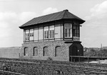 Die zwischen Düsseldorf Hauptbahnhof und -Gerresheim gelegene Abzweigstelle Flingern an der Verbindungsbahn nach -Eller. (1938) <i>Foto: RBD Wuppertal (Eckler)</i>