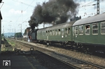 Ausfahrt des E 659 mit 001 180 in Bamberg. (29.05.1973) <i>Foto: Prof. Dr. Willi Hager</i>