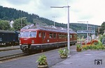 Ankunft des N 5669 von Limburg nach Wiesbaden in Bad Schwalbach. (23.08.1980) <i>Foto: Wolfgang Bügel</i>