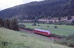 Der N 5669 nach Wiesbaden zwischen Bad Schwalbach und Bleidenstadt. (23.08.1980) <i>Foto: Wolfgang Bügel</i>