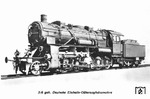"Elberfeld 5578" entstand als 9000ste Lok der Hannoversche Maschinenbau-Actiengesellschaft (Hanomag), vorm. Georg Egestorff. Bei der Reichsbahn wurde sie als 58 1393 eingeordnet. Nach 1945 verblieb sie zunächst in Belgien (SNCB 83.002), wurde 1950 an die DB zurückgegeben und dort umgehend ausgemustert. (1919) <i>Foto: Werkfoto, Slg. J. Glöckner</i>
