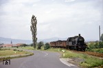 Die Schweinfurter 078 154 mit einem Nahgüterzug auf der Strecke Bad Neustadt - Bischofsheim. (07.06.1969) <i>Foto: Robin Fell</i>