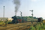 41 1137 verlässt mit P 6454 nach Oebisfelde den Bahnhof Meitzendorf. (07.09.1980) <i>Foto: Wolfgang Bügel</i>