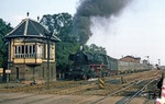 41 1137 verlässt mit P 6454 nach Oebisfelde den Bahnhof Haldensleben.  (07.09.1980) <i>Foto: Wolfgang Bügel</i>