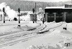 Das Bw Freudenstadt im Winter 1964/65. (01.1965) <i>Foto: Willi Doh</i>