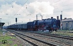 Ab Freiberg beförderte 03 001 den Sonderzug alleine weiter nach Nossen. (05.10.1980) <i>Foto: Joachim Bügel</i>