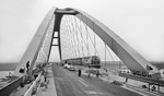 Versuchsfahrten auf der neuen Fehmarnsundbrücke mit V 200 109 und 111. (24.04.1963) <i>Foto: Walter Hollnagel</i>