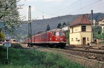 456 103 als N 7343 in Neckarsteinach. (09.04.1981) <i>Foto: Joachim Bügel</i>