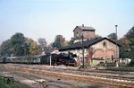 03 2098 (03 098) verlässt mit P 5425 den Bahnhof Frose.  (12.10.1978) <i>Foto: Wolfgang Bügel</i>