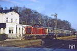 212 269 mit N 4134 in Malente-Gremsmühlen. (17.04.1981) <i>Foto: Joachim Bügel</i>