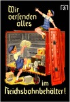 Werbeplakat der Deutschen Reichsbahn. (1935) <i>Foto: RVM (WER)</i>