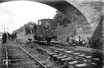 Gleisbauarbeiten bei den Königlich Bayerischen Staatseisenbahnen. (1905) <i>Foto: RVM-Archiv</i>